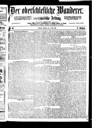 Der Oberschlesische Wanderer vom 05.07.1898