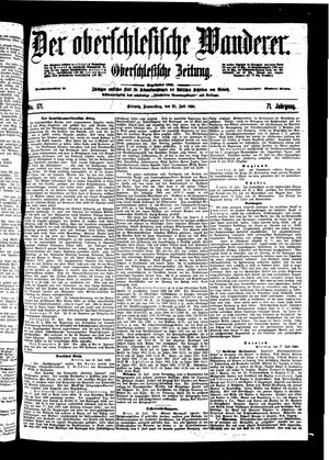 Der Oberschlesische Wanderer vom 28.07.1898