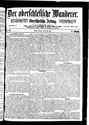Der Oberschlesische Wanderer vom 29.07.1898