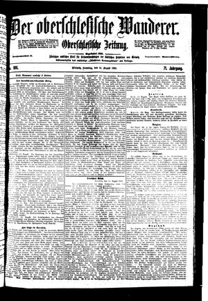 Der Oberschlesische Wanderer vom 14.08.1898
