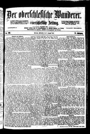 Der Oberschlesische Wanderer vom 17.08.1898