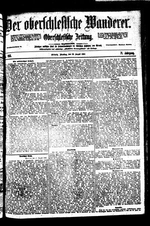 Der Oberschlesische Wanderer vom 23.08.1898