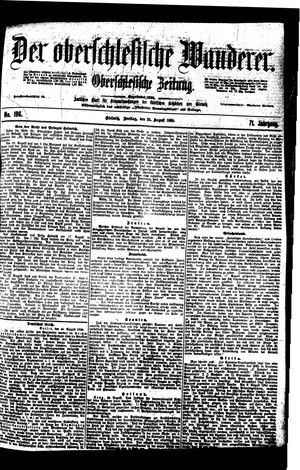 Der Oberschlesische Wanderer vom 26.08.1898