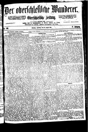 Der Oberschlesische Wanderer vom 28.08.1898