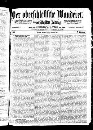 Der Oberschlesische Wanderer vom 07.09.1898