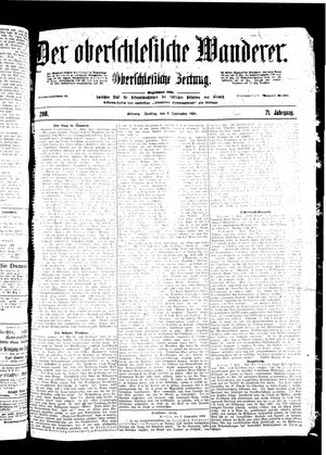 Der Oberschlesische Wanderer vom 09.09.1898