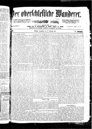 Der Oberschlesische Wanderer on Sep 17, 1898