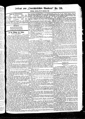 Der Oberschlesische Wanderer vom 18.09.1898