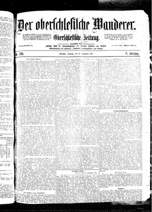 Der Oberschlesische Wanderer vom 23.09.1898