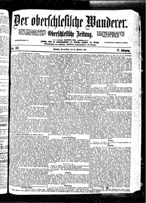 Der Oberschlesische Wanderer vom 13.10.1898