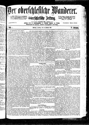 Der Oberschlesische Wanderer vom 14.10.1898