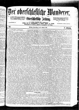 Der Oberschlesische Wanderer vom 20.10.1898