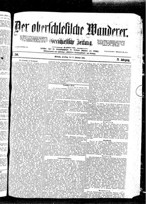 Der Oberschlesische Wanderer vom 21.10.1898