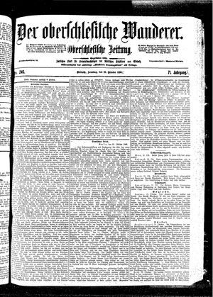 Der Oberschlesische Wanderer vom 23.10.1898