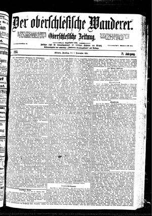 Der Oberschlesische Wanderer vom 01.11.1898