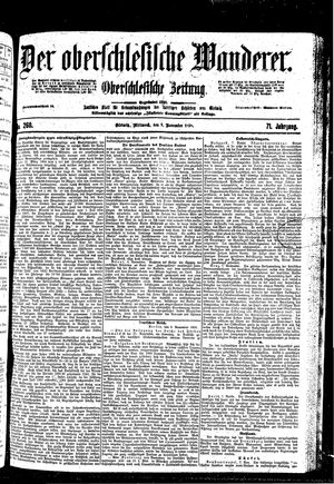 Der Oberschlesische Wanderer vom 09.11.1898