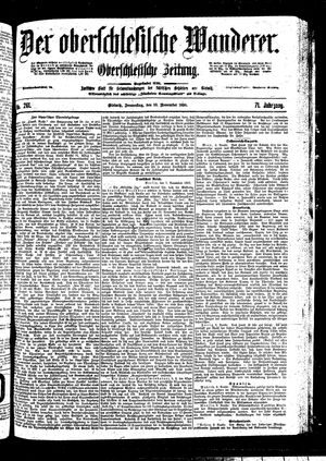 Der Oberschlesische Wanderer vom 10.11.1898
