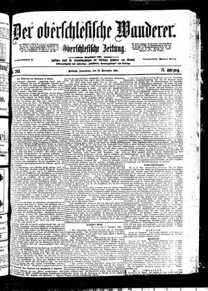 Der Oberschlesische Wanderer vom 12.11.1898
