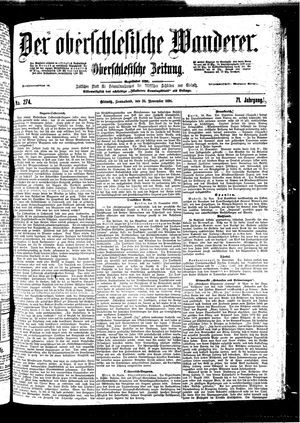 Der Oberschlesische Wanderer vom 26.11.1898