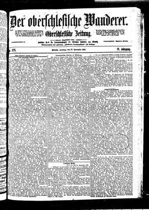 Der Oberschlesische Wanderer vom 27.11.1898