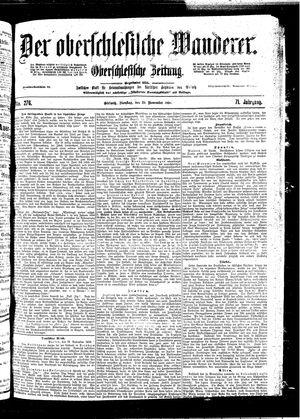 Der Oberschlesische Wanderer vom 29.11.1898