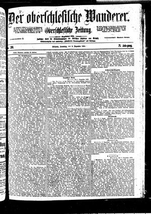 Der Oberschlesische Wanderer vom 04.12.1898