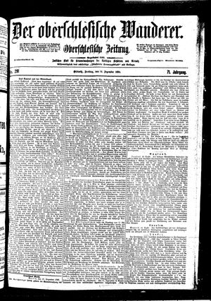 Der Oberschlesische Wanderer vom 16.12.1898
