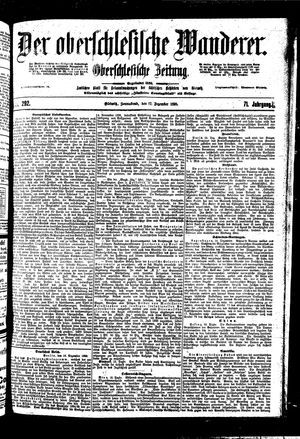 Der Oberschlesische Wanderer vom 17.12.1898