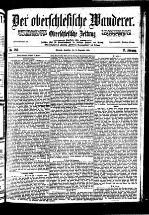 Der Oberschlesische Wanderer on Dec 18, 1898