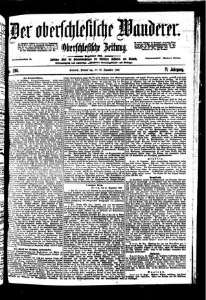 Der Oberschlesische Wanderer on Dec 22, 1898