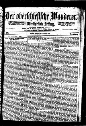 Der Oberschlesische Wanderer vom 25.12.1898
