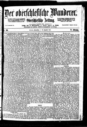 Der Oberschlesische Wanderer vom 29.12.1898