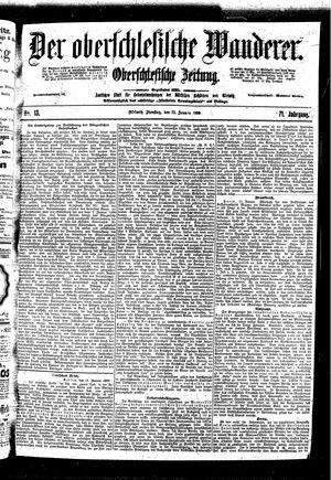 Der Oberschlesische Wanderer vom 17.01.1899