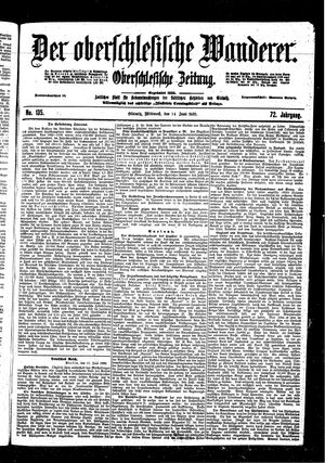 Der Oberschlesische Wanderer vom 14.06.1899