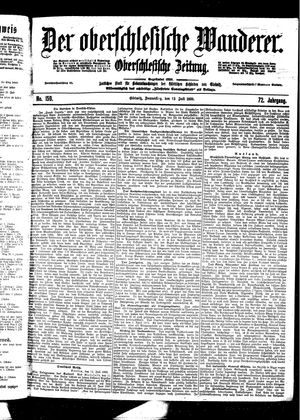 Der Oberschlesische Wanderer vom 13.07.1899