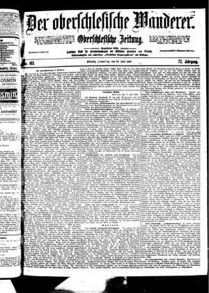 Der Oberschlesische Wanderer vom 20.07.1899