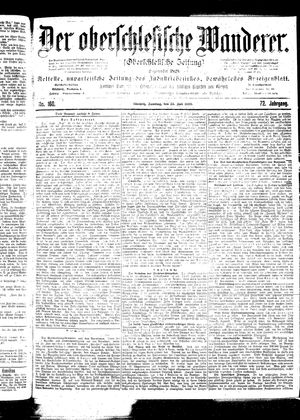 Der Oberschlesische Wanderer vom 23.07.1899