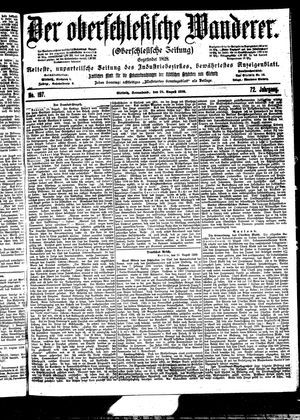 Der Oberschlesische Wanderer on Aug 26, 1899