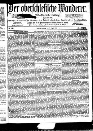 Der Oberschlesische Wanderer vom 27.08.1899