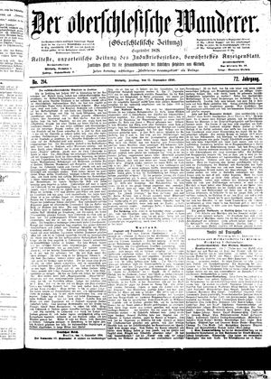 Der Oberschlesische Wanderer vom 15.09.1899