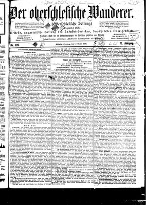 Der Oberschlesische Wanderer on Oct 1, 1899
