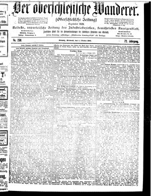 Der Oberschlesische Wanderer vom 04.10.1899