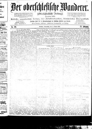 Der Oberschlesische Wanderer vom 05.10.1899