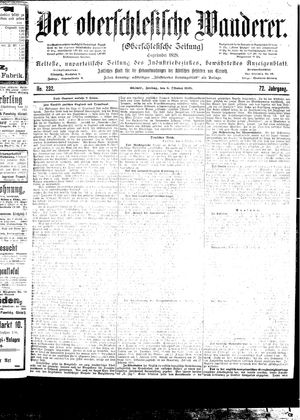 Der Oberschlesische Wanderer vom 06.10.1899