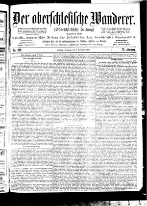 Der Oberschlesische Wanderer vom 07.11.1899