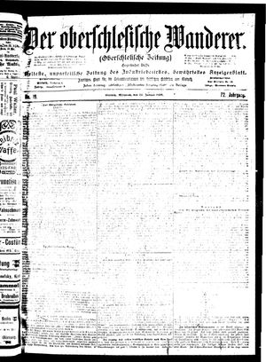 Der Oberschlesische Wanderer vom 24.01.1900