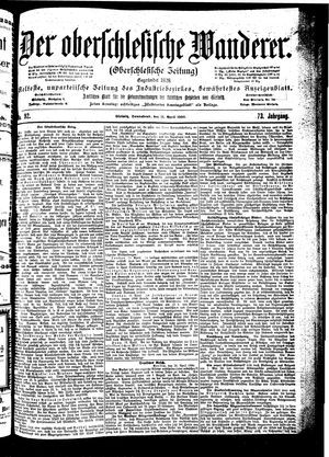 Der Oberschlesische Wanderer vom 21.04.1900