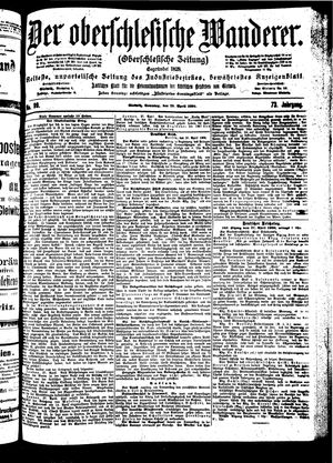 Der Oberschlesische Wanderer vom 29.04.1900