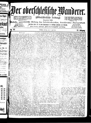 Der Oberschlesische Wanderer on Jul 6, 1900