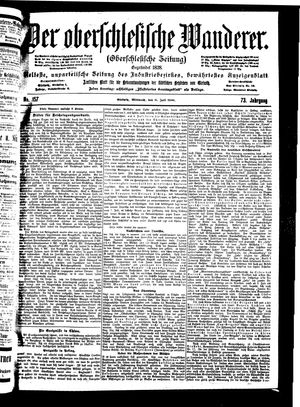 Der Oberschlesische Wanderer on Jul 11, 1900